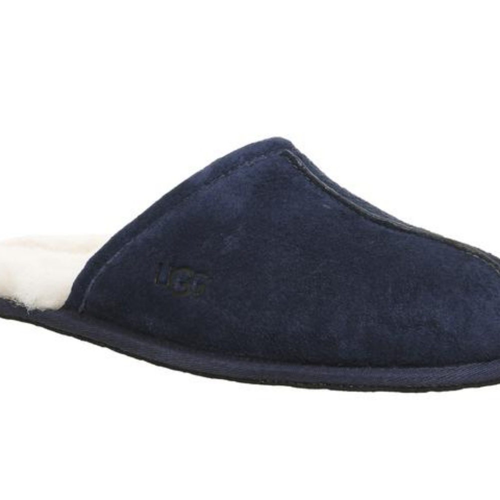 Ugg Scuff Mens Slippers size 17 Navy. New in box